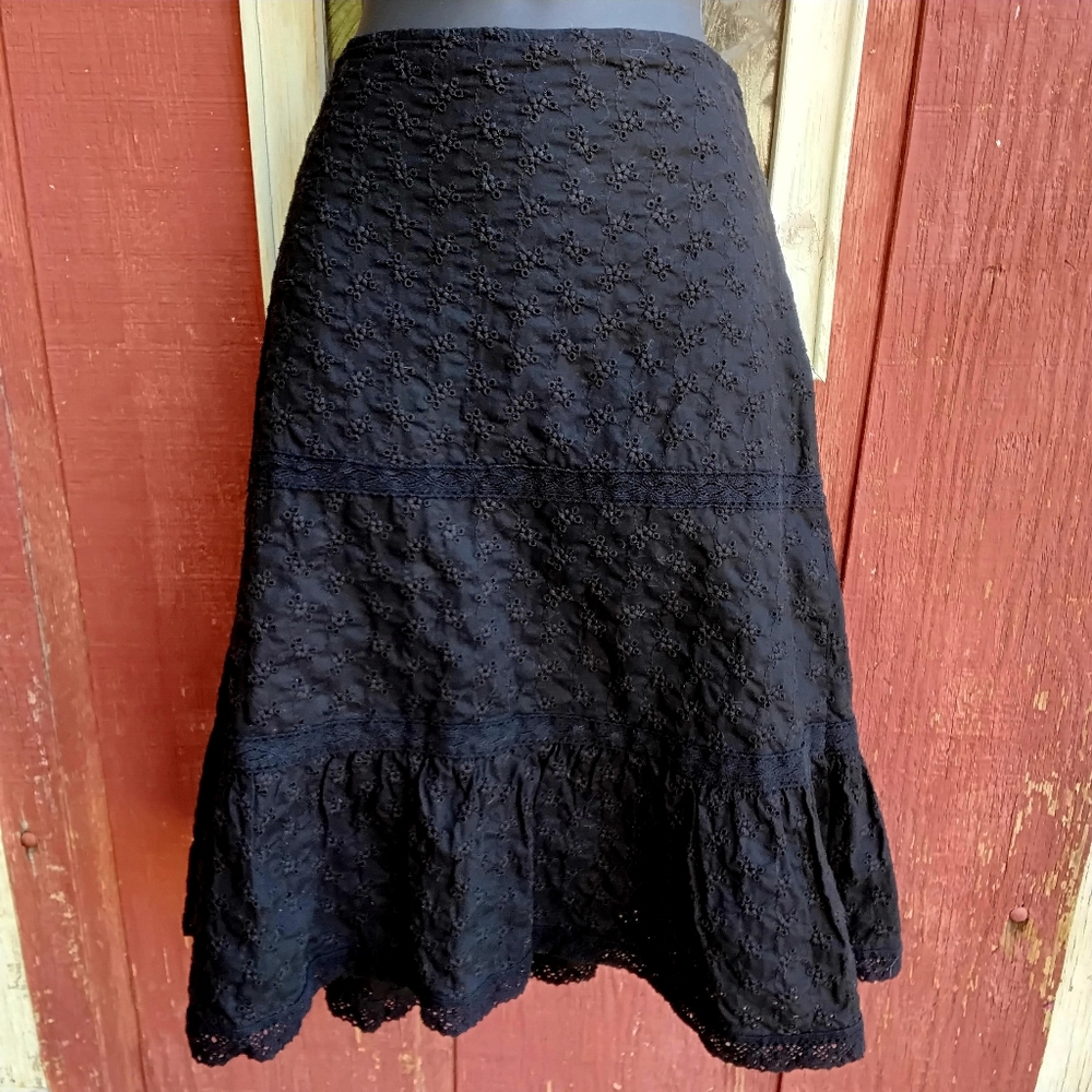 Ralph Lauren Eyelet Skirt